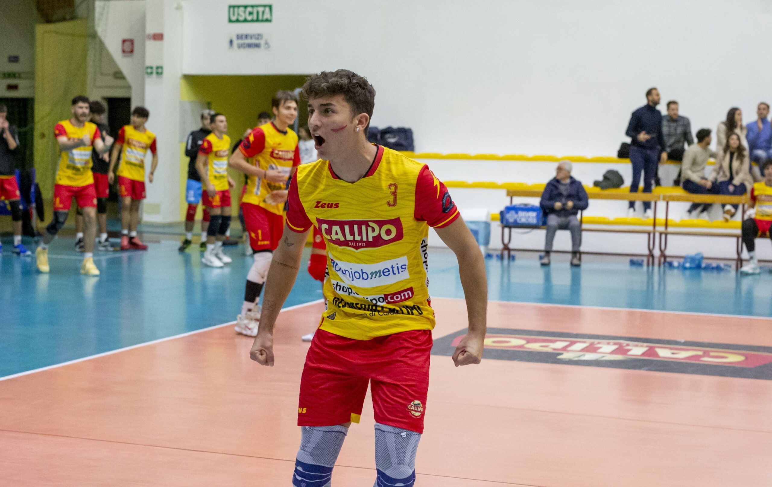 Pallavolo Serie B, Giuseppe Tassone: «Felice perché la Tonno Callipo è ormai la mia famiglia»