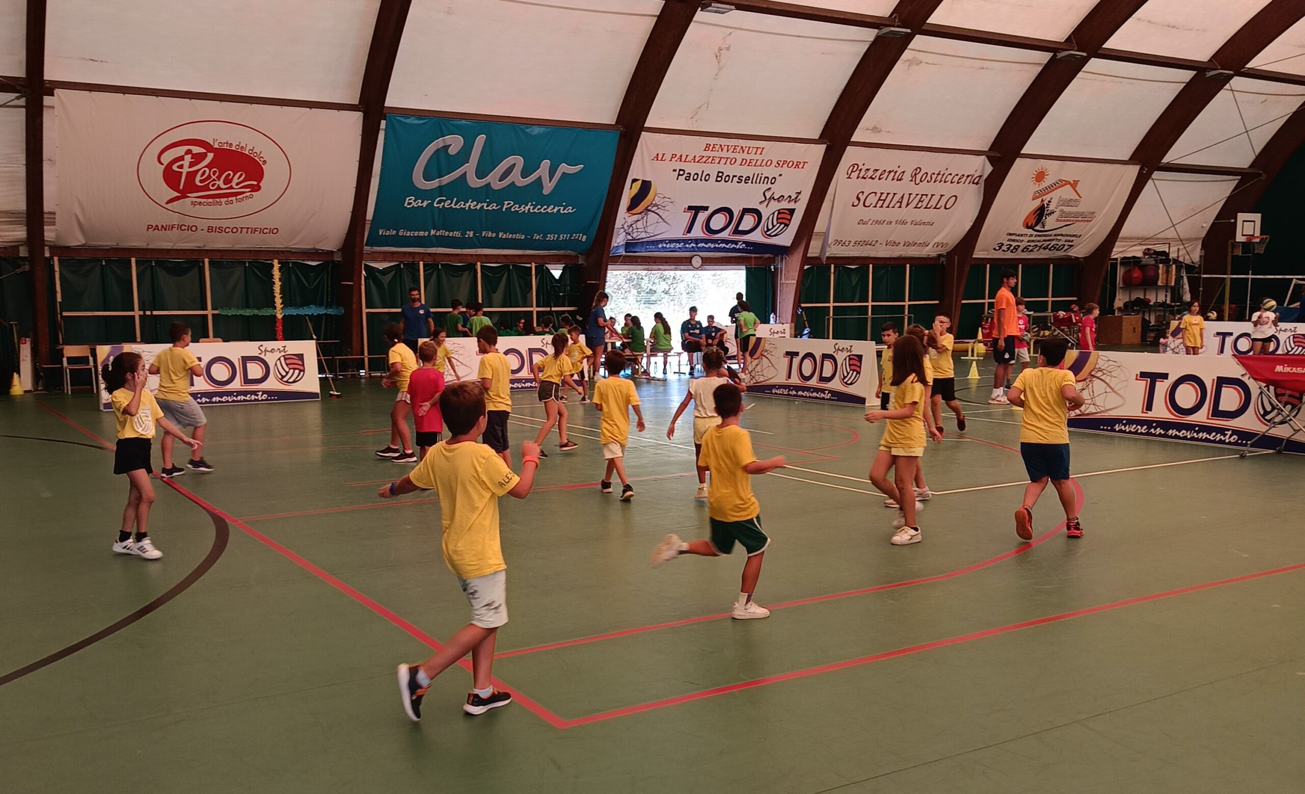 Pallavolo, volge al termine il Campus organizzato dalla Todosport Vibo per piccoli atleti