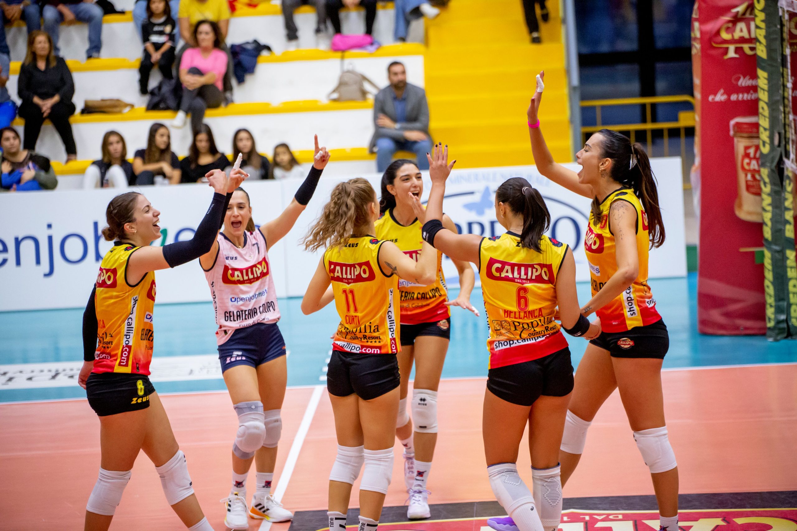 Pallavolo Serie B2 femminile, decima vittoria per la Tonno Callipo: ora si pensa a Catania