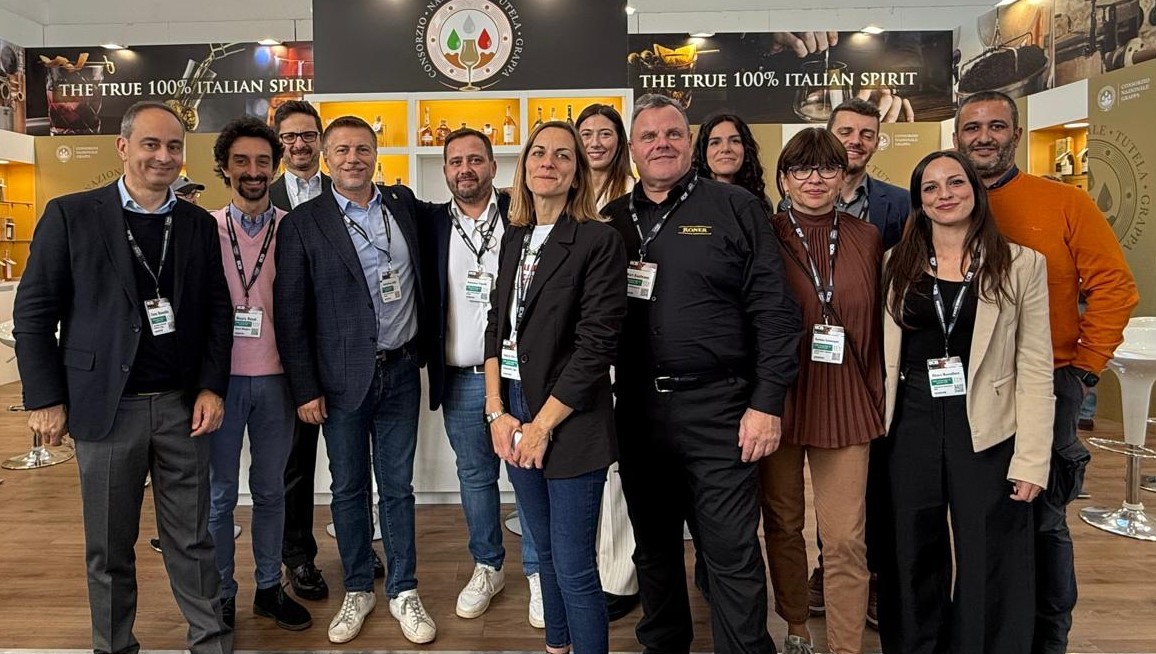 Il Consorzio nazionale grappa al Bar Convent Berlin. Caffo: «Mercato chiave per l’espansione del distillato italiano»