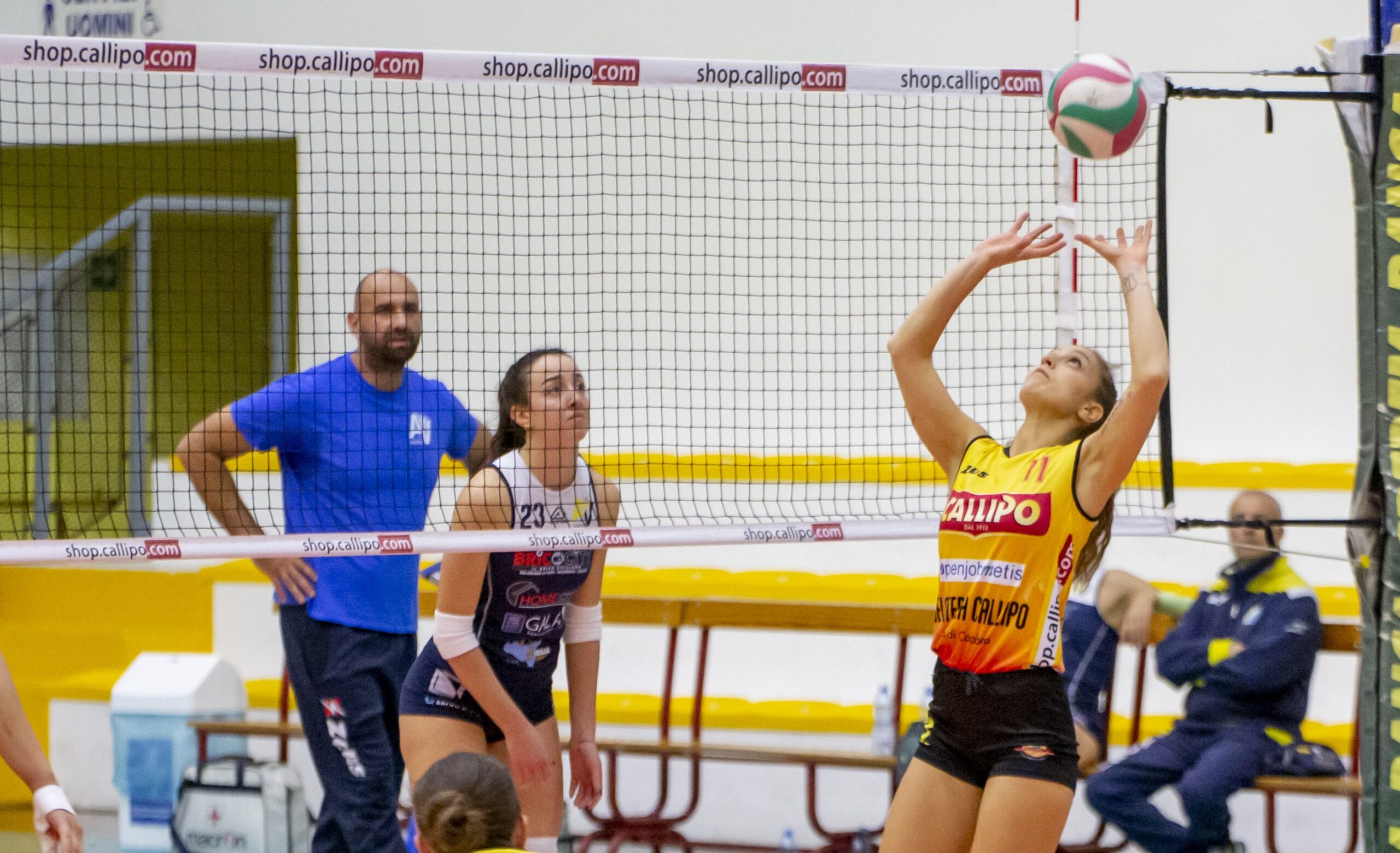 Tonno Callipo Volley, Gea Penelope Curti: «La vetta della classifica? Rispecchia le nostre qualità»