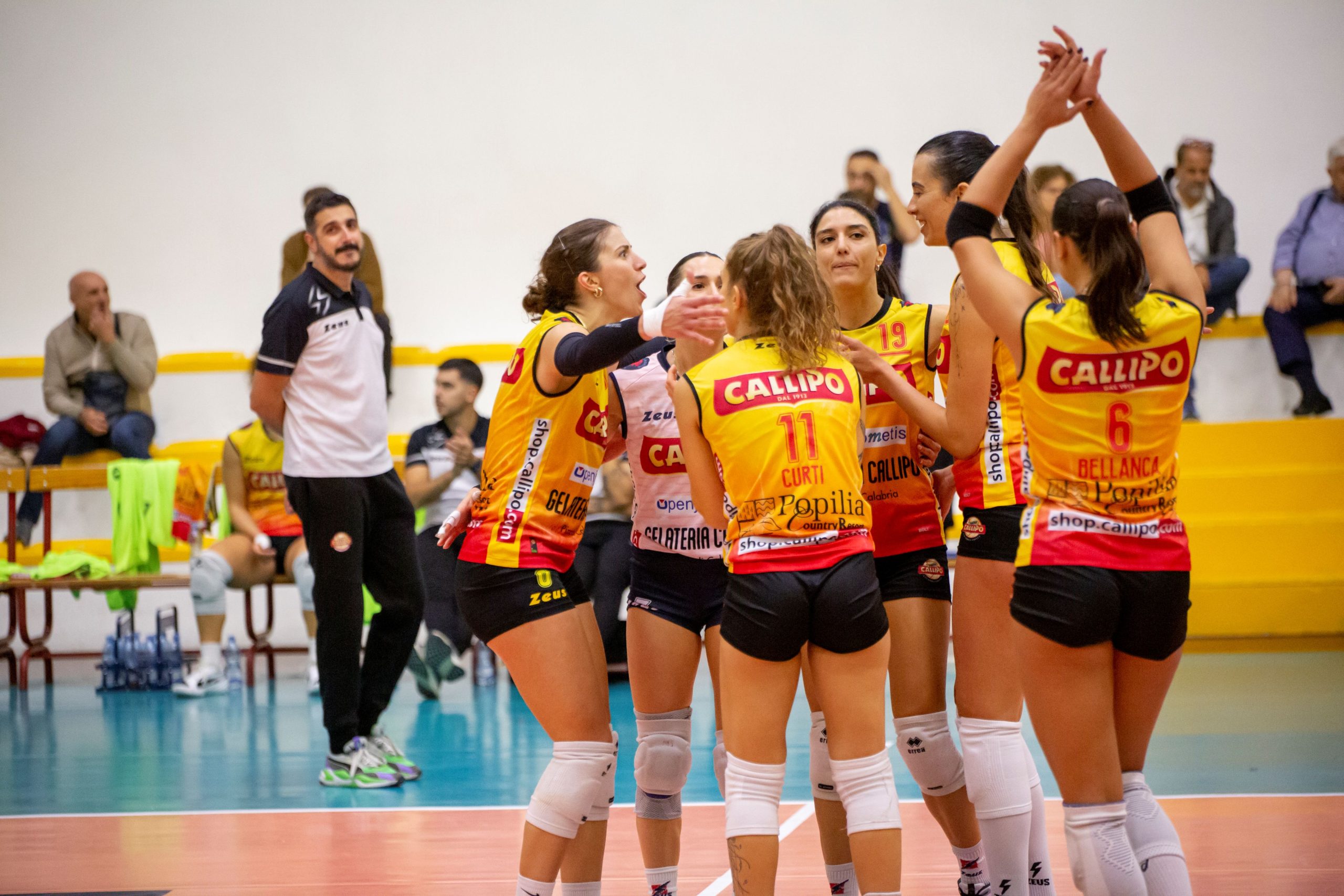 Volley Serie B femminile, la Tonno Callipo fa tris e guarda con fiducia a Catania