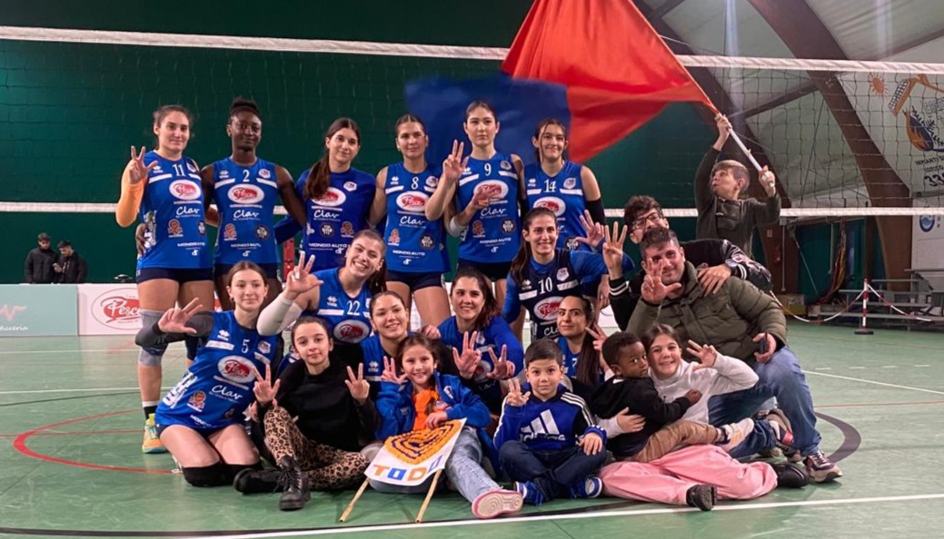 Pallavolo Serie C femminile, reazione del Panificio Pesce che si impone sulla Stella Azzurra